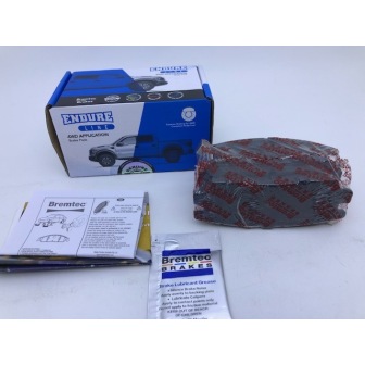Rear brake pads Bremtec Endure liner