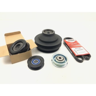 V6 Harmonic Balancer Series 2 and 3 engine pulleys