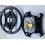 Delica D5 steering wheel with SRS air bag horn pad