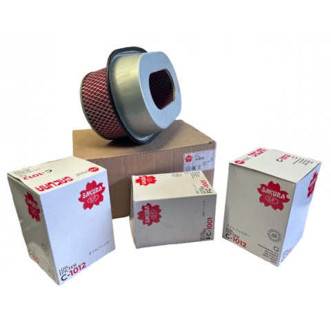 2 Oil  + 1 Fuel+ 1 Air l filter Pack 4M40 Diesel 
