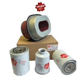 Delica L400 2 oil + 1 air + 1 fuel filter