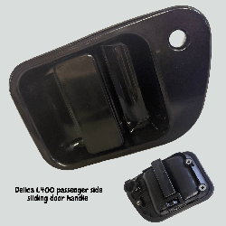 Delica L400 Sliding door handle L/H black