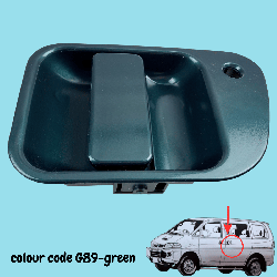 Sliding Door handle new Green G89