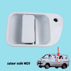 Sliding Door handle new White W09