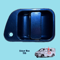 Sliding Door handle new Blue T38