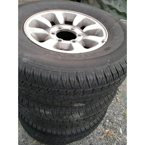 Tyre and Alloy Rims (Set of 4)
