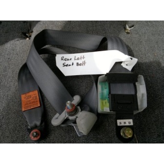3rd Row Rear Left Seat Belt 
