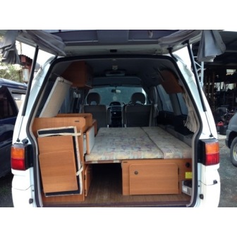 Delica Camper setup